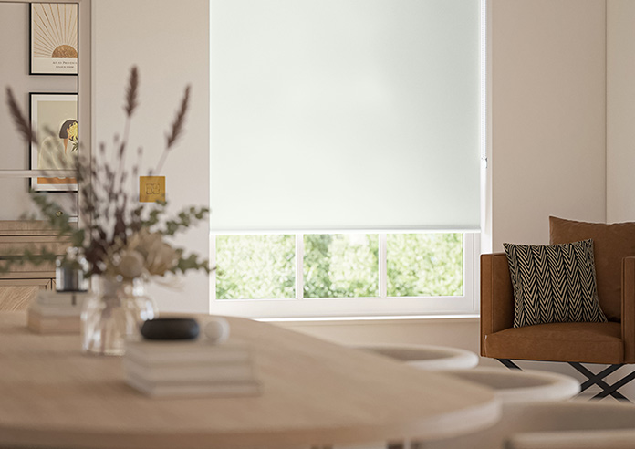 Levant (FR Blackout), Radiant White - Twist&Fit Roller Blind - Image 5